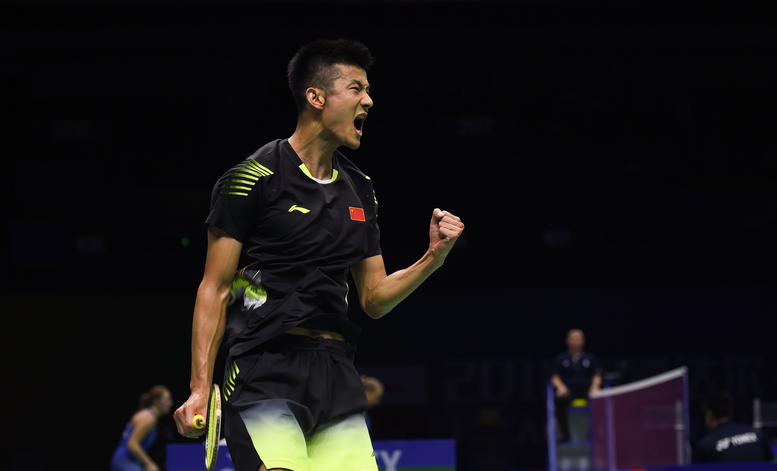 包含丹麦羽毛球队爆冷印尼羽毛球队，谌龙绝境逆转的词条