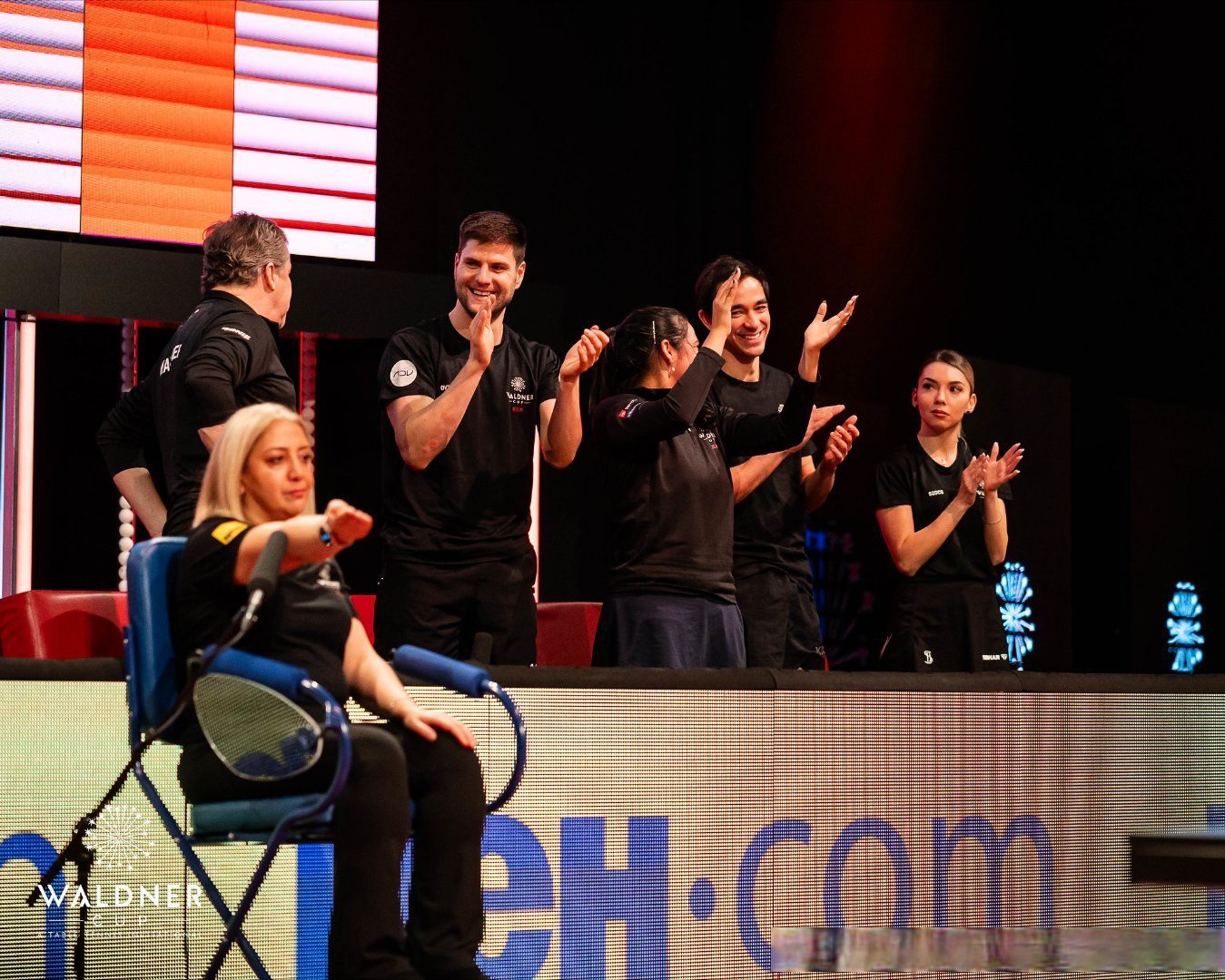 关于德国乒乓球队完胜法国乒乓球队，奥恰洛夫送出助攻的信息